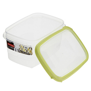 Прямоугольная емкость для хранения продуктов Bico Plastic Centre, 0.6л, пластик 000000000001142837