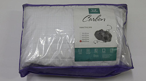 Наматрасник"CARBON"200*200см,пл150гр на резинке КНК-200 000000000001188591