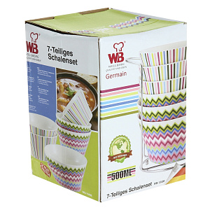 Набор салатников Wellberg, фарфор 000000000001158089