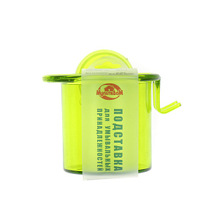 Стакан для умывальных принадлежностей на присоске Мультидом, пластик 000000000001126919