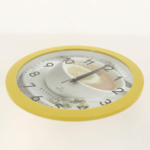 Часы настенные П1-2/7-259 Лимонный чай 000000000001135325