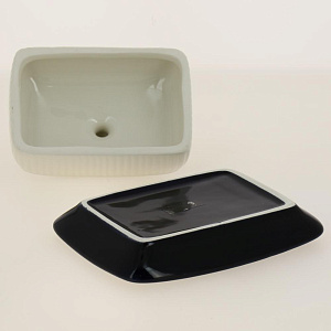 Масленка 17,9x13,2x8см Узоры Доломит M56094 000000000001195629