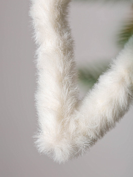 Украшение декоративное Крылья 13х10х0,5см подвесное в ассортименте полиэстер 000000000001208287