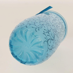 Стеклянная ваза-карандашницавысотой 120 мм Ручная роспись по тонировке 9014/120/r12012.4 000000000001194605