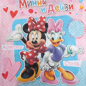 КПБ 1,5сп"Минни Маус"100%хл,поплин 125 г/м2 1149315 000000000001185415