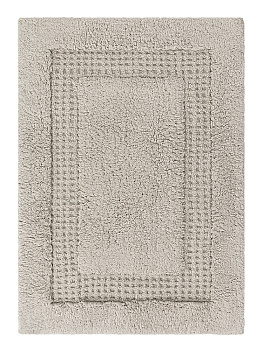 Коврик для ванной 50x70см DE'NASTIA Вафля серый хлопок 000000000001220602
