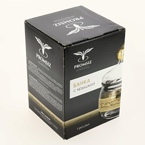 Банка для сыпучих продуктов 500мл ПРОМСИЗ Чешни Поло стекло 000000000001202213