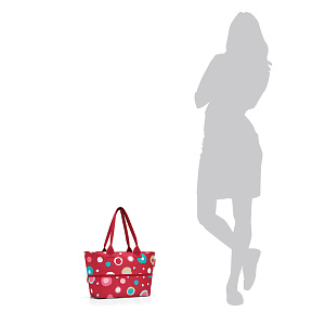 Сумка Shopper E1 funky dots 2 Reisenthel 000000000001123255