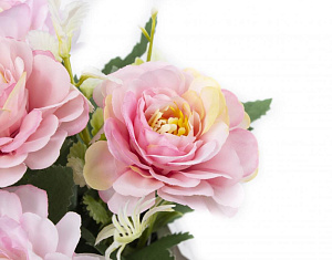 Цветок искусственный Пион садовый 19см R010637 000000000001192378