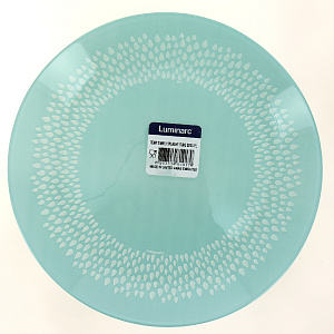 SIMPLY SPLASHY TURQUISE Тарелка обеденная 26см LUMINARC опал Q0296 000000000001198023