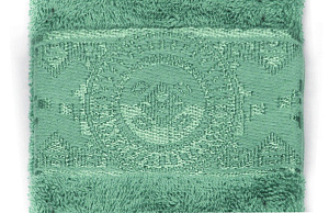 Полотенце для рук DE'NASTIA Талисман 40х60см зеленый 100%Хлопок пл.451гр/м2 D000103 000000000001177457