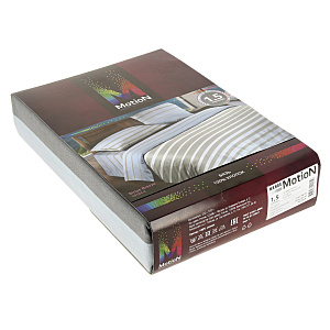 Комплект постельного белья Wenge Stripe Breeze, 1.5 спальный, бязь 000000000001171878