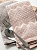 Полотенце кухонное 35x70см DE'NASTIA вафля зиг-заг розовый хлопок 100% 000000000001213578