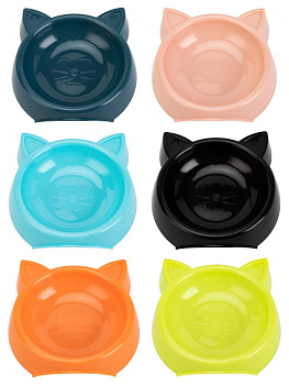 Миска для животных 16х13см одинарная КИТТИ полипропилен 000000000001229122