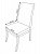 Чехол на стул 43x43x61см LUCKY Лофт темно-серый 97% полиэстер 3% эластан 000000000001212447