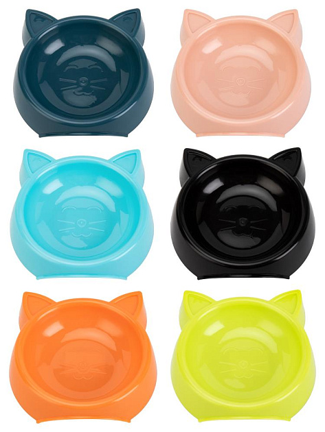 Миска для животных 16х13см одинарная КИТТИ полипропилен 000000000001229122