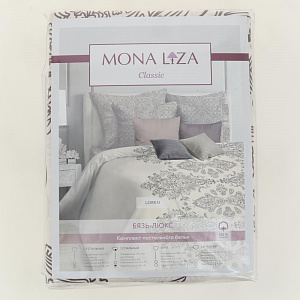 Комплект постельного белья 2-спальный Mona Liza Loren наволочка 70х70см-2шт простыня-215х240см пододеяльник-175х210см евробязь 130гр/м2 хлопок 000000000001208605