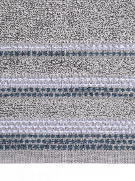 Набор махровых полотенец LUCKY 450gsm 40x60 (2шт) 100% Хлопок фиолетовый/белый D100401 000000000001227641