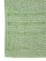 Полотенце махровое 50х90см СОФТИ бордюр 3 полоски светло-зеленый хлопок 100% 000000000001212208
