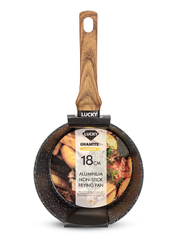 Ковш 1,6л 18см LUCKY GRANITE индукция антипригарное покрытие алюминий 000000000001220048