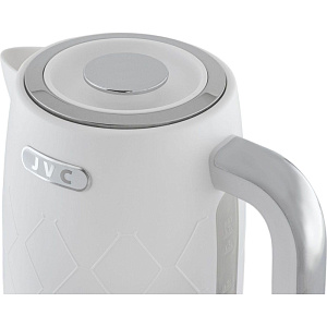 Чайник JVC, мощность 2150Вт, объем 1,7л, фильтр от накипи, съемная крышка, декорированный корпус и ручка 000000000001220059