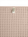 Полотенце вафельное 50x90см DE'NASTIA для бани/сауны 300гр бежевый хлопок 000000000001228562