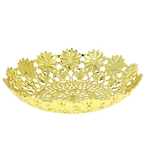 Блюдо сервировочное Золото, 20 см 000000000001176213