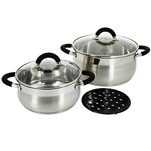 Набор кастрюль Блюз Matissa, 3 предмета 000000000001071211