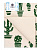 Салфетка сервировочная DeNASTIA Коллекция "Кактусы" 45x35см Хлопок70%/ПЭ30% молочный/зелёныйE000126 000000000001202906