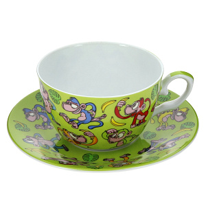 Чайная пара Обезьяны Прогресс 250мл 86-2075 000000000001133540