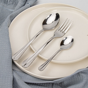 Набор столовых приборов 18 предметов JAGDAMBA Flowrish нержавеющая сталь 000000000001217695