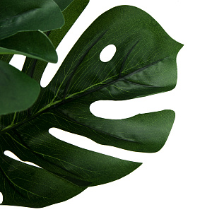 Цветок искусственный растение Монстера 60см в горшке 000000000001218471