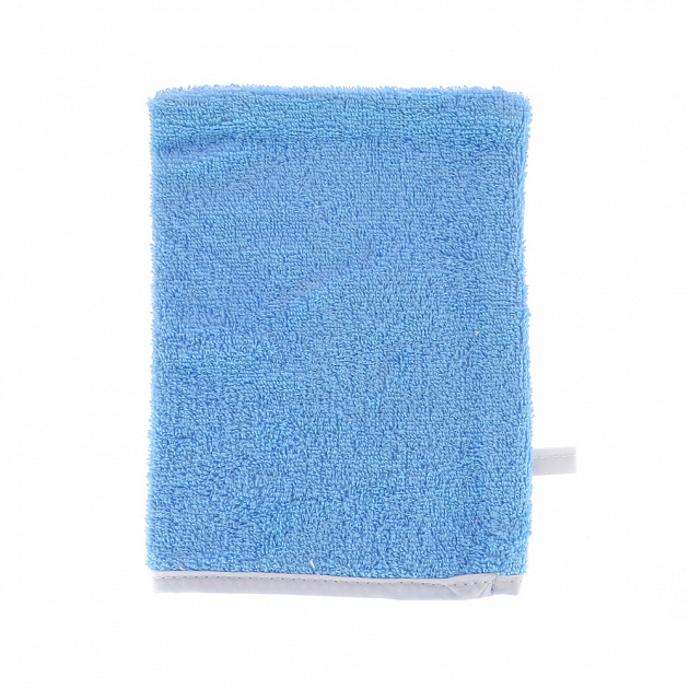 Детский уголок махровый Bambino Azur Cleanelly, голубой, 103х87 см 000000000001126119