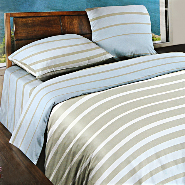 Комплект постельного белья Wenge Stripe Breeze, 2 спальный, бязь 000000000001171879