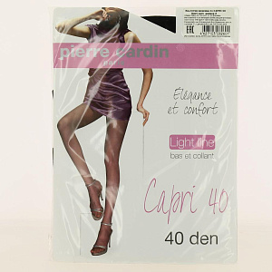 Колготки женские 40ден р2 PIERRE CARDIN Капри Неро 000000000001176313