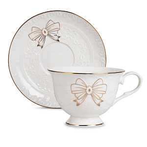 Пара чайная LAGARD 220мл/блюдце фарфор SH08078 000000000001219858