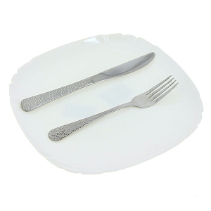 LOTUSIA Тарелка обеденная 25,5см LUMINARC опал H1372 000000000001003647