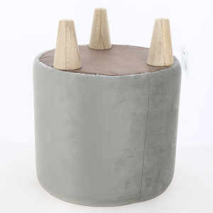 Пуф круглый на ножках Манхэттен Bingo Stone 000000000001214174