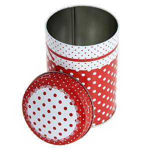 Банка для сыпучих продуктов 1,1л НОВЫЙ АРГУМЕНТ Горошек жестяная 000000000001157123