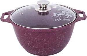 Кастрюля 3л KUKMARA Trendy style mystery крышка антипригарная алюминий 000000000001204182
