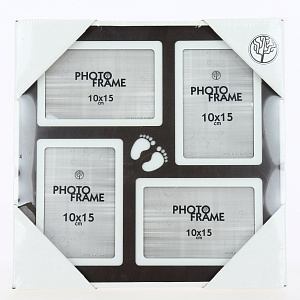 Фоторамка  на 4 фото 33х33 - это стиль и изысканность Вашего дома.  Разное сочетание цветов придают фоторамке универсальность. Матер 000000000001195647