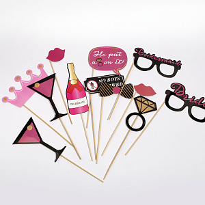 Набор для фото 12 предметов Princess бумага 000000000001210192