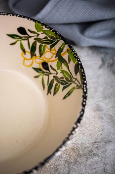 Салатник 23см CERA TALE Оливки глазурованная керамика 000000000001207958