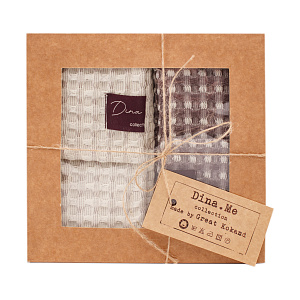 Набор полотенец подарочный 2шт 40х60см DINA ME махровый 100% хлопок 000000000001213034