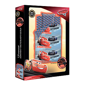 Комплект постельного белья Тачки, 1.5 спальный 000000000001155526