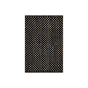 Ковер универсальный 60X90см LUCKY ТОЧКА противоскользящий черно-белый хлопок 000000000001222418