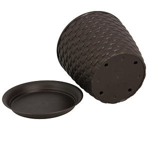 Кашпо Ротанг Idea, 135 мм, 1л 000000000001109661