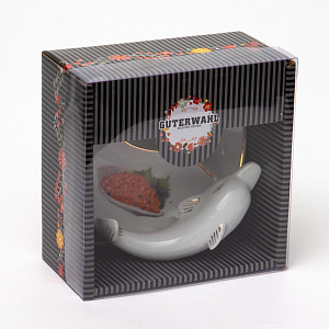 Икорница 15,5х15,5х8см GUTERWAHL Party Time Красная икра фарфор 000000000001197794