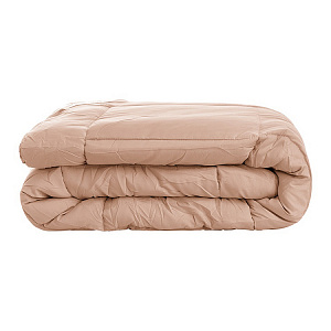 Одеяло-покрывало 1,5-спальное 140x205см DE'NASTIA розовый полиэстер 000000000001219104