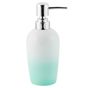 Дозатор жид.мыла Gradient бело-голубой, керамикаSWTK-3100BL-A 000000000001178696